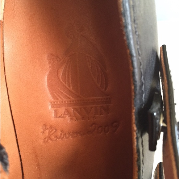 HOT! Lanvin Escarpin Brides Strap Pump - Picture 4 of 4