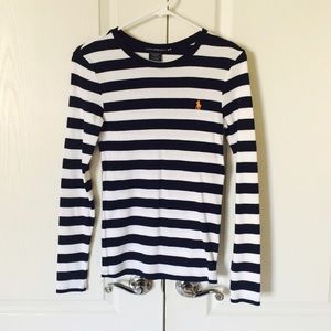 Slim Striped Top