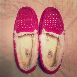 UGG ANSLEY BLING SLIPPERS. SIZE 7