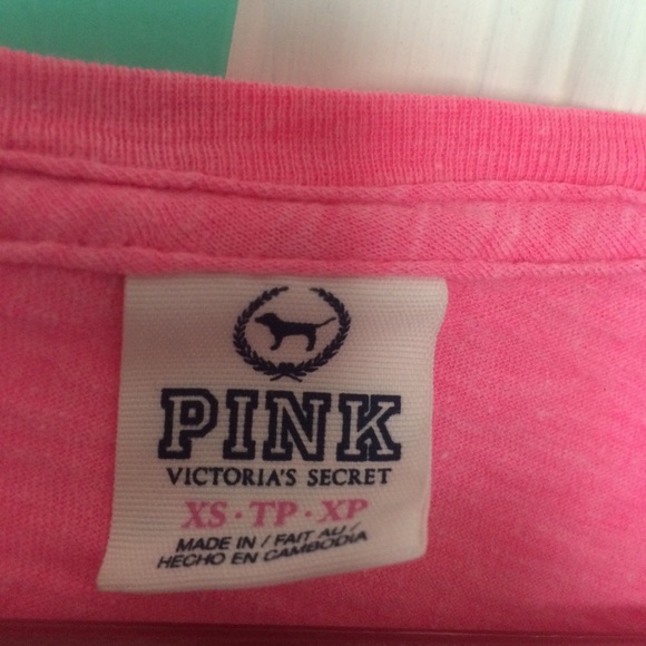 Victoria's Secret PINK Bling Tee - Picture 2 of 2
