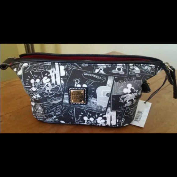 reserved @krrissi Disney Dooney comic cosmetic bag