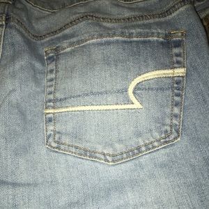 American Eagle Artist crop Capri