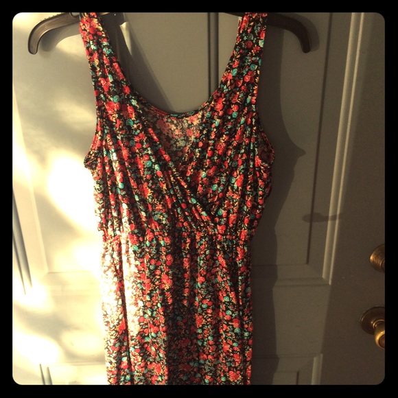 Floral print dress