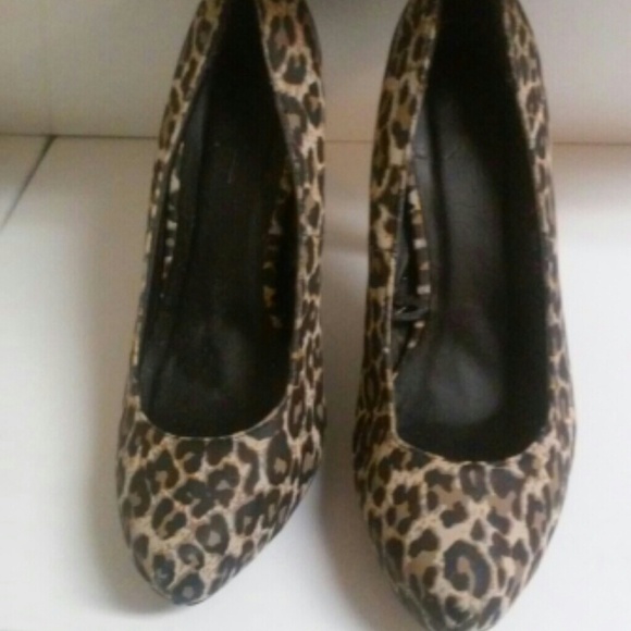 Forever21 Leopard Print Heels