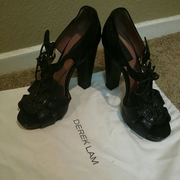 @SALE@ 100% Authentic Derek Lam Black sandal