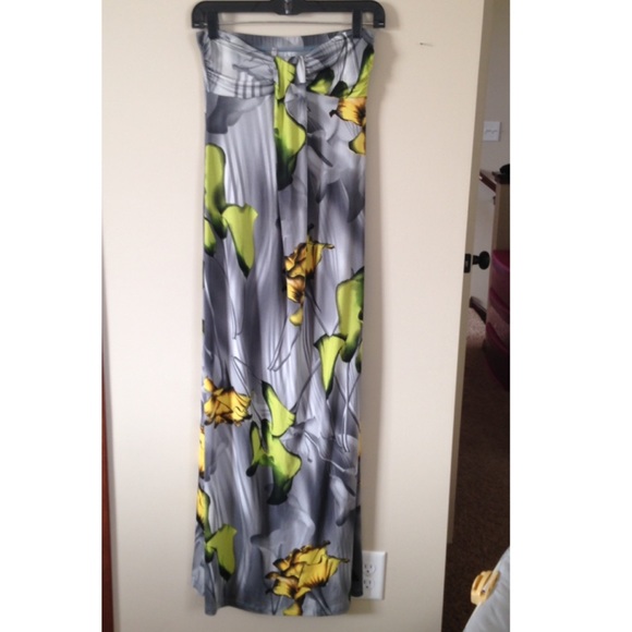 Gorgeous silk floral Maxi dress