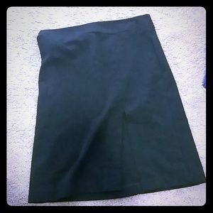 Black corporate skirt
