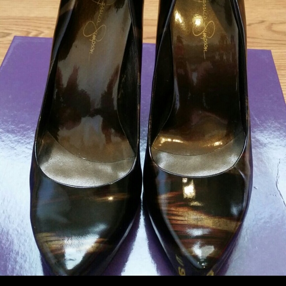 Jessica simpson parigi heels 5inch heel size 10
