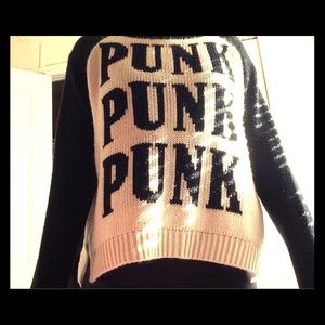 Punk punk punk sweater