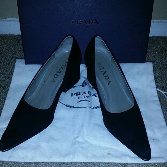 @ SALE@@ 100% Authentic Prada Black shoes