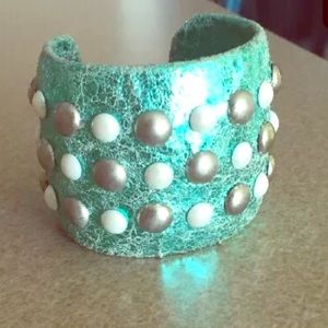 NEW Michelle Roy turquoise cuff/ bracelet