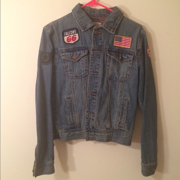 Forever 21 Distressed Jean Jacket