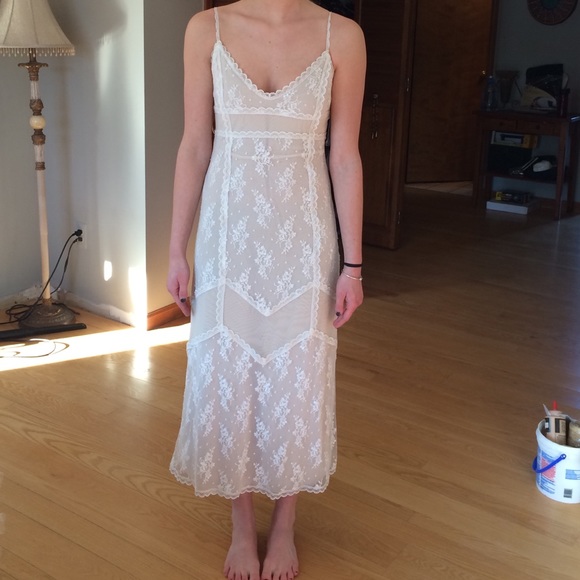 Off white lace dress