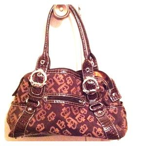 Kathy Van Zeeland Brown Satchel