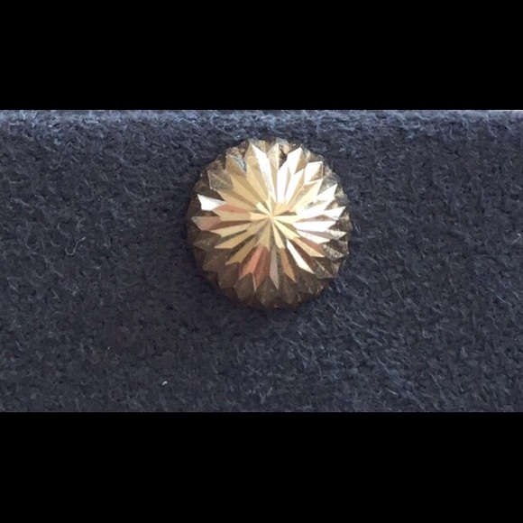 Small 14k Dome Style earring - Picture 2 of 2