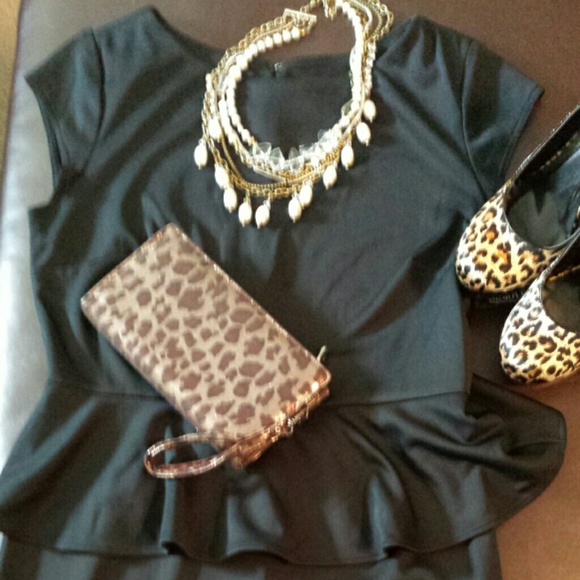 NYandCo Peplum Dress