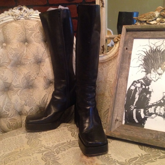 Signature knee high boots