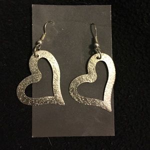 Heart Dangle Earrings