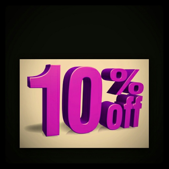 10% off for the day! Will bundle for more savings!