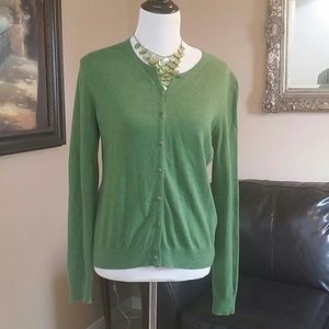 Green Cardigan by Cherokee - Size M