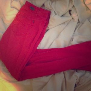 Brick Red Skinny Jeans
