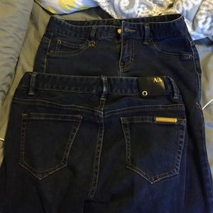 2 pairs of Armani Exchange jeans