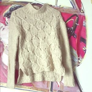 H&m oversize cable knit sweater.... size xs