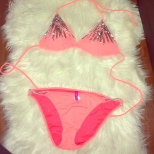 Victorias Secret Sequin Bikini 👙