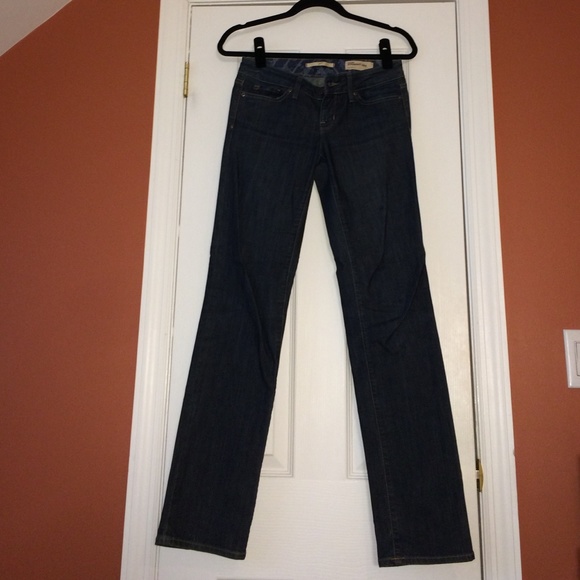 Gap Low Rise Straight Leg Jeans
