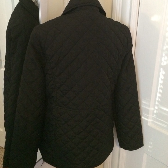 💕Black Quilted Ladies Jacket🎉💐🎀 - Picture 3 of 3