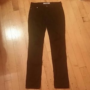 Joe's Jeans Black Twill Cigarette Pant