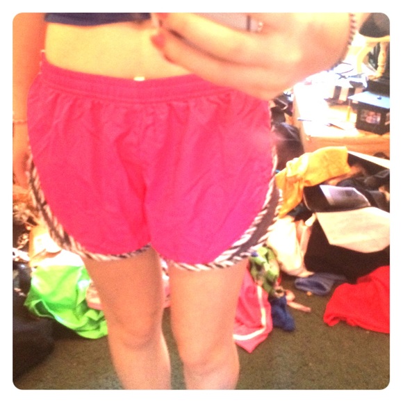 Pink/zebra soffe shorts