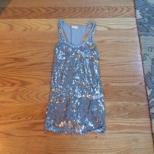 sparkly tank top