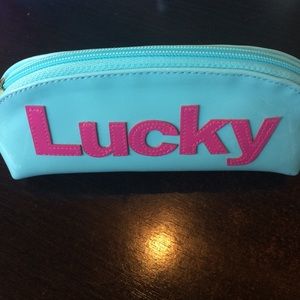 Lucky makeup bag
