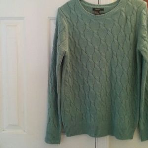 Forever 21 mint colored sweater