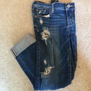 Abercrombie size 2 boyfriend jeans