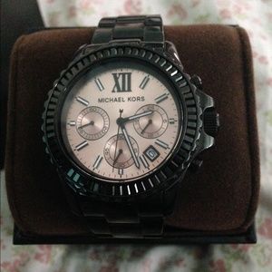 Black Michael Kors watch