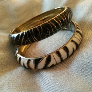 Zebra Cuff Set