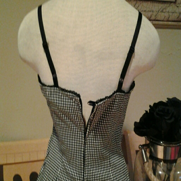 H&M Checkered black & white dress - Picture 3 of 4