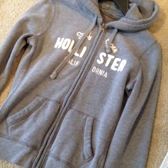 Hollister zip up hoodie