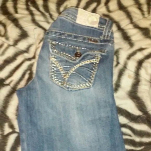 Flare jeans.