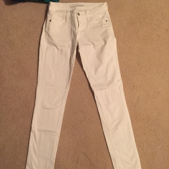 Old navy white skinny jeans