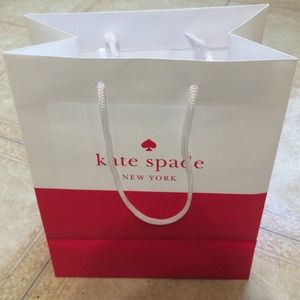 Two(2) Small Kate Spade Shopping Bags
