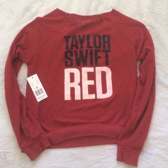 Taylor swift red sweater