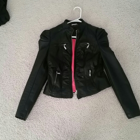 Leather jacket