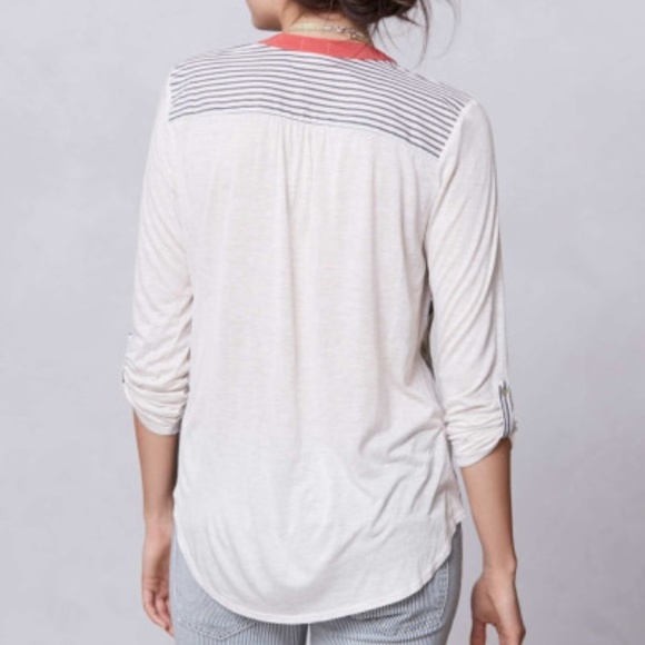 🚫Sold🚫Anthropologie Sima Top - Picture 2 of 2