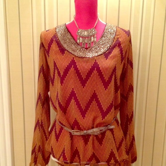 Daytrip Beaded sheer top