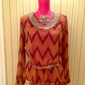 Daytrip Beaded sheer top