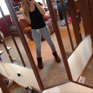 grey joggers READ DESCRIPTION