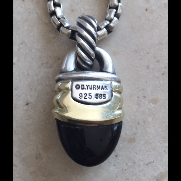 David Yurman Large Box Chain & Pendent ❤️SALE❤️ - Picture 3 of 4